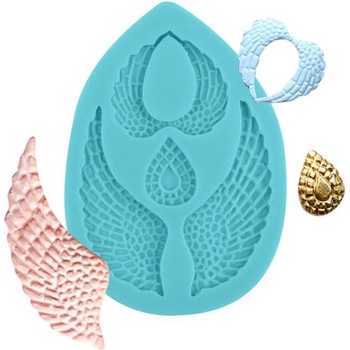 Cakesicq Silikónová formička anjelské krídla 10x8cm