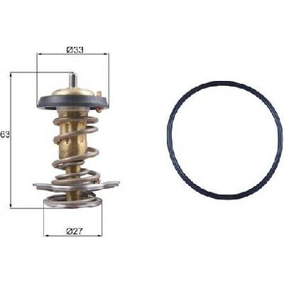 Termostat, chladivo MAHLE TX 264 82D (TX26482D)