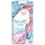 Gillette Simply Venus 3 - самобръсначки за еднократна употреба 8 броя