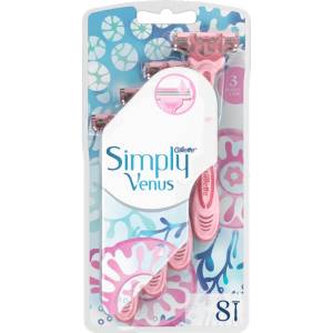 Gillette Simply Venus 3 - самобръсначки за еднократна употреба 8 броя