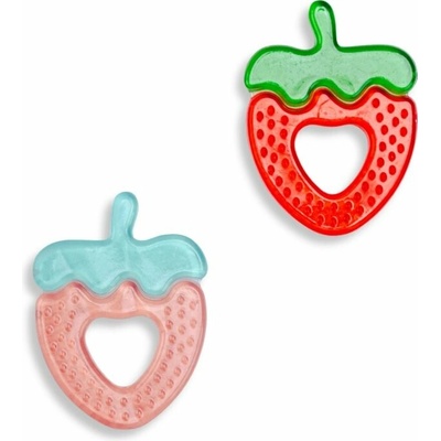 Bo Jungle sada chladících kousátek Strawberry 2 ks