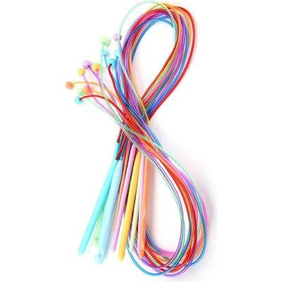 Háček Pony kruhový na tuniské háčkování 80 cm Velikost: 7 mm