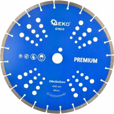 DIAMANTOVÝ KOTÚČ GEKO PREMIUM 350mm NA GRES A BETÓN