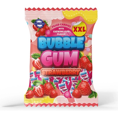Final-sweet BUBBLE GUM Jahoda 300 g