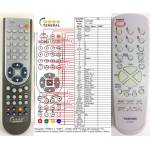 GENERAL TOSHIBA CT-844, 076N0GQ010 - съвместимо дистанционно управление на марката General (CT-844, 076N0GQ010) Дистанционно