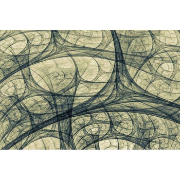 DIMEX ART s. r. o Флизелинов фототапет абстрактни криви 375 x 250 см