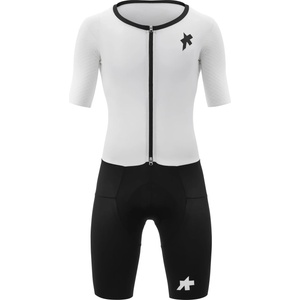 ASSOS Мъжки скин за колоездене ASSOS Equipe RSR Triator Speedsuit S11 Cycling skinsuit - White Series (002-3891-0113)