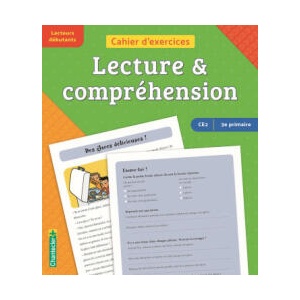 Cahier d'exercices Compréhension Lecture CE2 | VERMEULEN (2023)