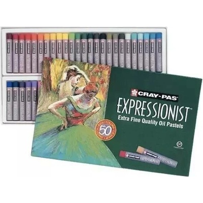 Sakura Expressionist sady olejových pastelů 50 ks