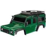 Traxxas каросерия TRX-4 Land Rover Defender зелена (безскобова)