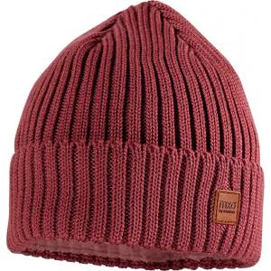 maximo Детска зимна шапка (beanie) Maximo Kid's Beanie with Ribbed Turn-up Brim and Lining Beanie - Rosewood - размер 47-49 cm (904-2946-0511)