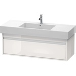 Duravit Ketho - Шкафче за умивалник 41x120x46 см, 1 чекмедже, лъскаво бяло KT669202222 (KT669202222)