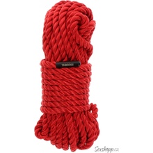 Shibari Bondage lano 10 m - červené