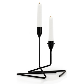 Born in Sweden Свещници за класически свещи Puzzle черни 2 бр (7340148-2)