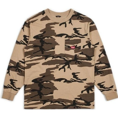 Brixton tričko Stith Wl L/S Stt Pkt Camo