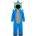 WeeDo Детска грейка WeeDo Kid's Rhino Schneeanzug Overall - French Blue / Reflective Silver (702-4935-0112)