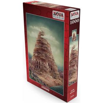 Nova Puzzle Пъзел Nova puzzle от 1000 части - Вавилонската кула (NOVA41129)