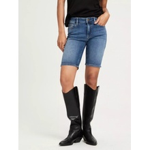 Cross Dámské džínové kraťasy Jeans Anya Short P 528-006 Dark Mid Blue