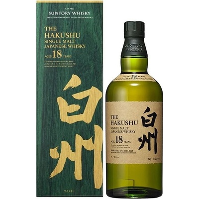 Hakushu 18y 43% 0,7 l (holá láhev)