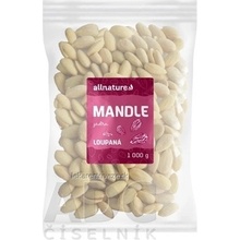 Allnature Mandle jádra 1000 g