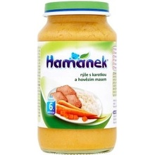 Hamé Hamánek Ryža s karotkou a s kúskami hovädzieho 230 g