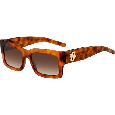 HUGO BOSS Слънчеви очила Boss Women's Rectangular Round Sunglasses - Havana