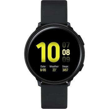 Spigen Качествен силиконов (TPU) кейс за Samsung Galaxy Watch Active 2 (44mm) - Spigen Liquid Air Case (черен) (ACS00217)
