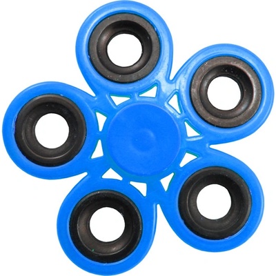 Antistresový Fidget Spinner 5 fingers modrý