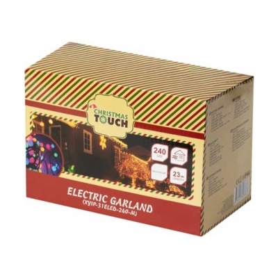 Christmas Touch Garlianda 240 LED 23 m, barevná