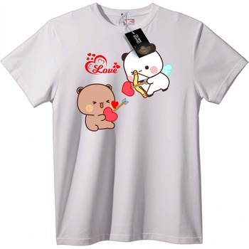 NOONEBRAND Тениска 'Любовни мечета' - 2XL, Black