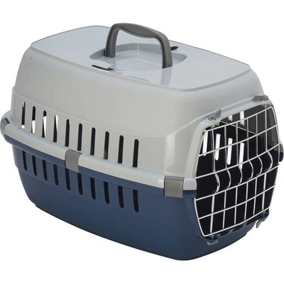 Dog Fantasy Carrier Přepravka modrá 48 x 32 x 30 cm – Zbozi.Blesk.cz