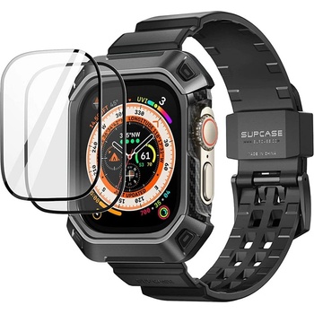 Supcase 360 градусов калъф с каишка за Apple Watch Ultra (49mm) от Supcase Unicorn Beetle Pro - Черен (843439120921)