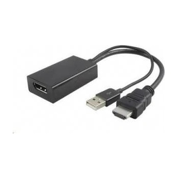 PremiumCord AV Adapter PremiumCord HDMI - DisplayPort + USB-A black