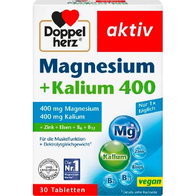 Doppelherz aktiv Magnesium + Kalium 400 - 30 таблетки