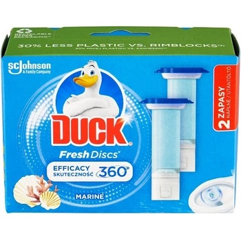 Duck Fresh Discs čistič WC Mořská vůně 2x36 ml