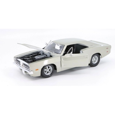 Maisto Dodge Charger R/T 1969 šedá 1:25
