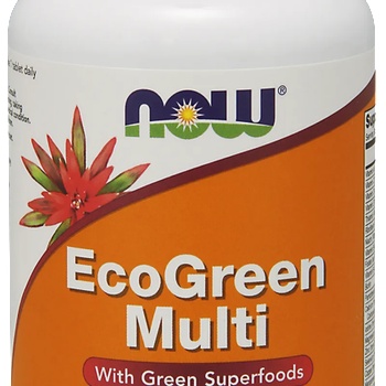 NOW НАУ ФУДС ЕКО ГРИЙН МУЛТИВИТАМИНИ ТАБЛ. * 60/ now ecogreen multi 60 tabs