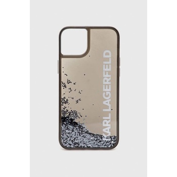 KARL LAGERFELD Кейс за телефон Karl Lagerfeld iPhone 14 Plus 6, 7" в черно (KLHCP14MLCKVK)