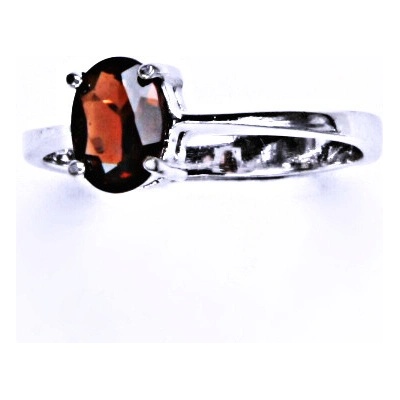 Čištín stříbrný přírodní granát T 1246