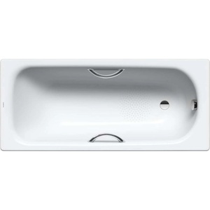 KALDEWEI Advantage - Вана Saniform Star 338, 175x75 см, с отвори за дръжки, противоплъзгащо покритие, Perl-Effekt, бяла 133830003001 (133830003001)