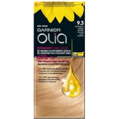 Garnier Olia vlasy farbivo 9.3 Golden Light Blonde