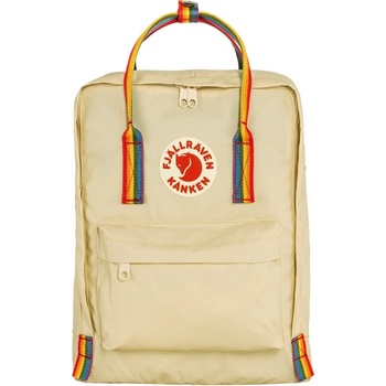 Fjällräven Kånken Rainbow Light Oak-Rainbow Pattern 16 l