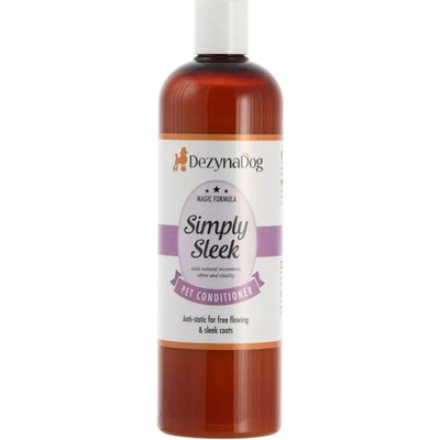 Dezyna Dog Magický Kondicionér pro splývavou srst Simply Sleek 450 ml – Sleviste.cz
