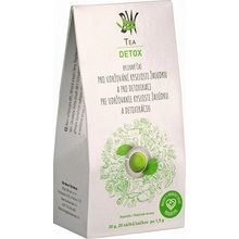 Body Wraps Tea DETOX Bylinný čaj pro udržování kyselosti žaludku a detoxikaci Týdenní kúra 20 x 1,5 g