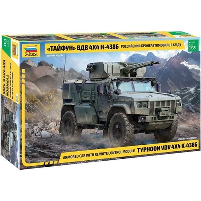 Zvezda Model kit military 3648 K-4386 Typhoon 1:35