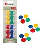 TITANUM Magnets for boards 22mm 12pcs