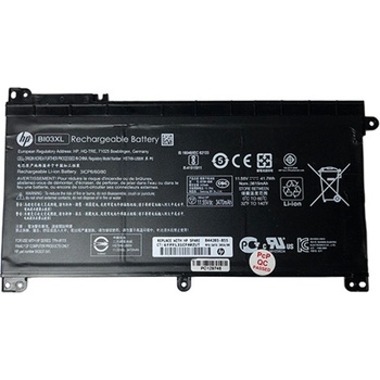 HP HP, 3 клетки, 11.55V, 3400mAh, Заместител (BI03XL)