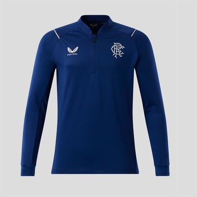 Castore Men's Rangers Quarter-Zip Fleece - Blue