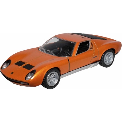 Kinsmart Lamborghini Miura P400 SV 1971 oranžová 1:34