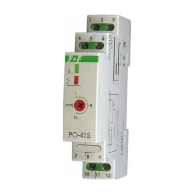 F&F zpožděné časové relé 16A 24V (PO-415)
